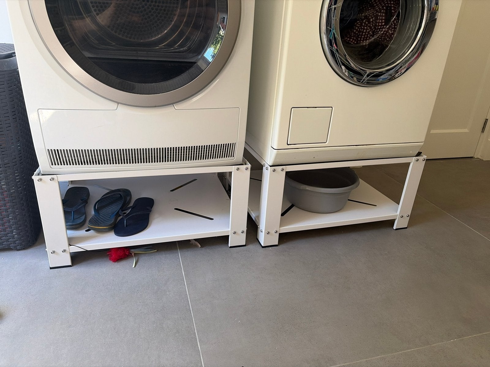 Wasmachine/droger verhogers (set van 2), Ophalen, Zo goed als nieuw