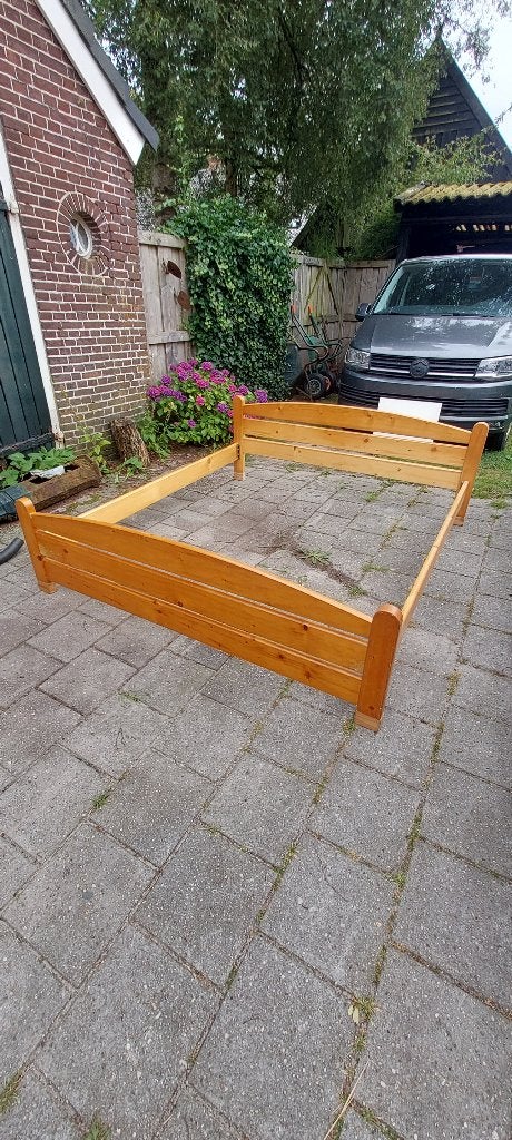 Bed ombouw, Ophalen, Gebruikt, Tweepersoons, 180 cm