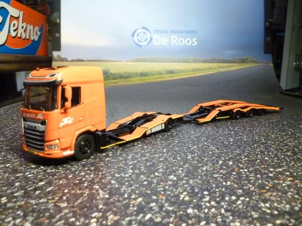 WSI DAF XG truck transporter De Rooy, Ophalen of Verzenden, Nieuw, Bus of Vrachtwagen, Wsi