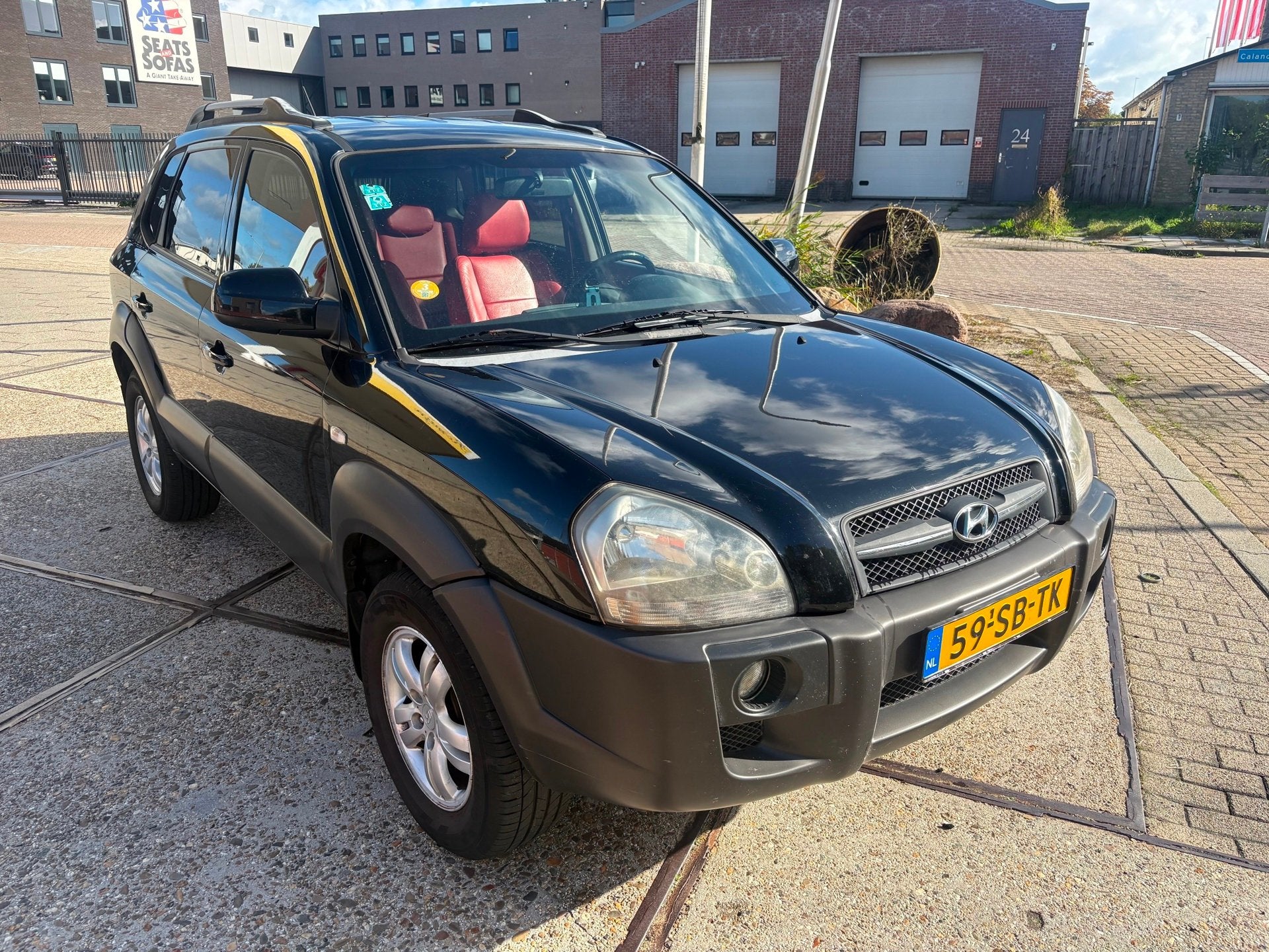 Hyundai Tucson 2.0i Style, Gebruikt, Zwart, Handgeschakeld, Tucson