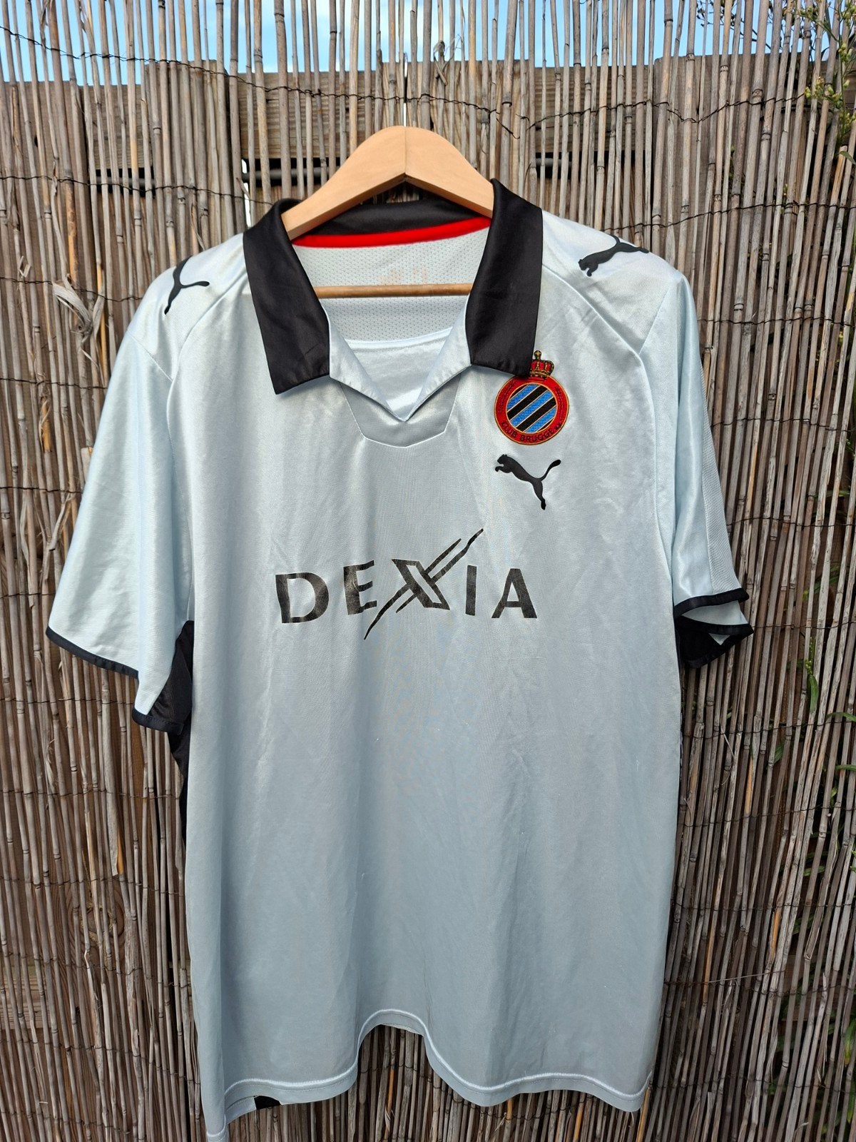Puma Club Brugge Voetbalshirt -  Maat L, Blauw, Ophalen of Verzenden, Zo goed als nieuw, Voetbal