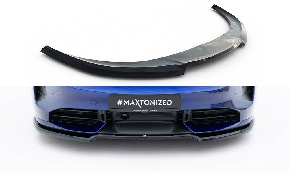 Voorlip sideskirt diffuser spoiler - Porsche Taycan Turbo S, Ophalen of Verzenden