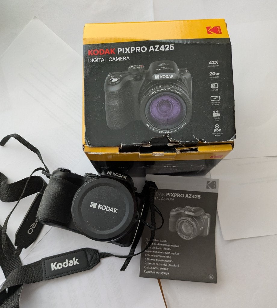 Kodak Pixpro AzA25 zwart 42x zoom camera te koop, Audio, Tv en Foto, Fotocamera's Digitaal, Ophalen, Ingebouwde flitser, Overige typen