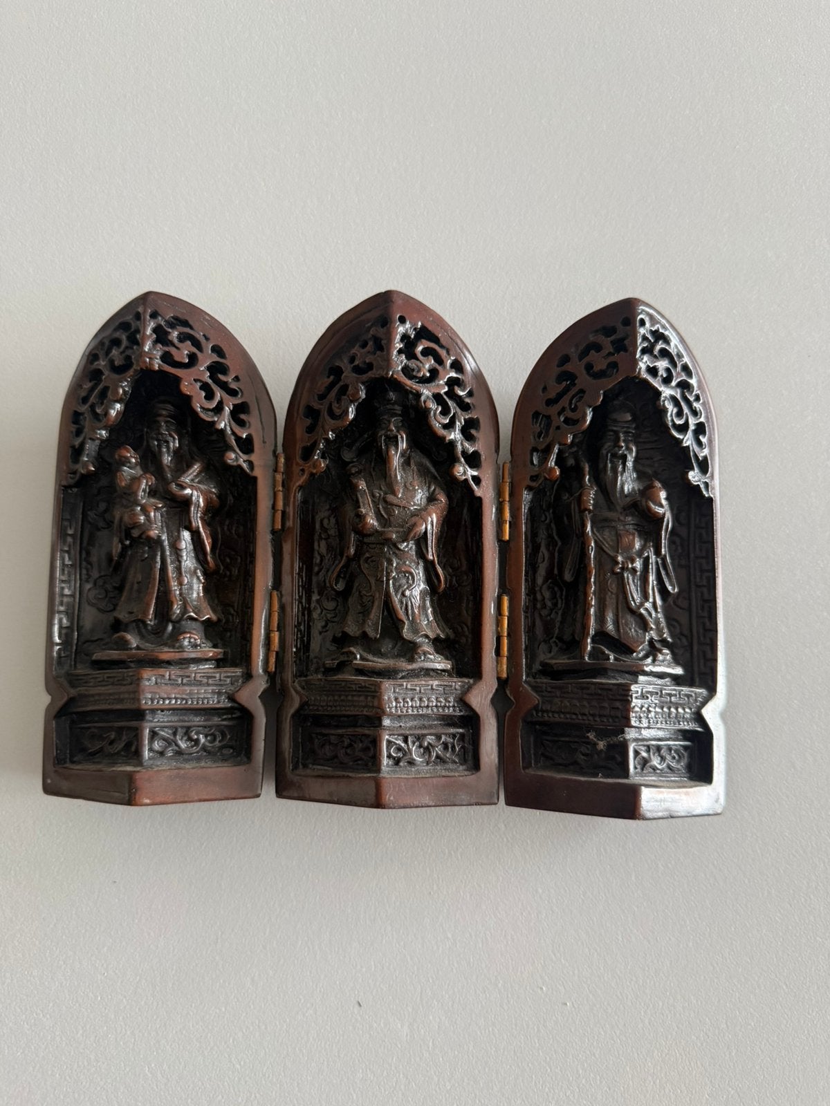 Chinese 3-delige resin decoratieset – Chinees/Aziatisch, Ophalen of Verzenden