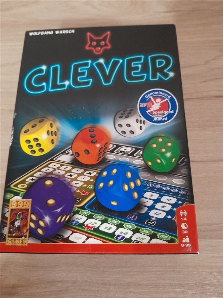 Clever - 999 games - s4575, Verzenden, Zo goed als nieuw