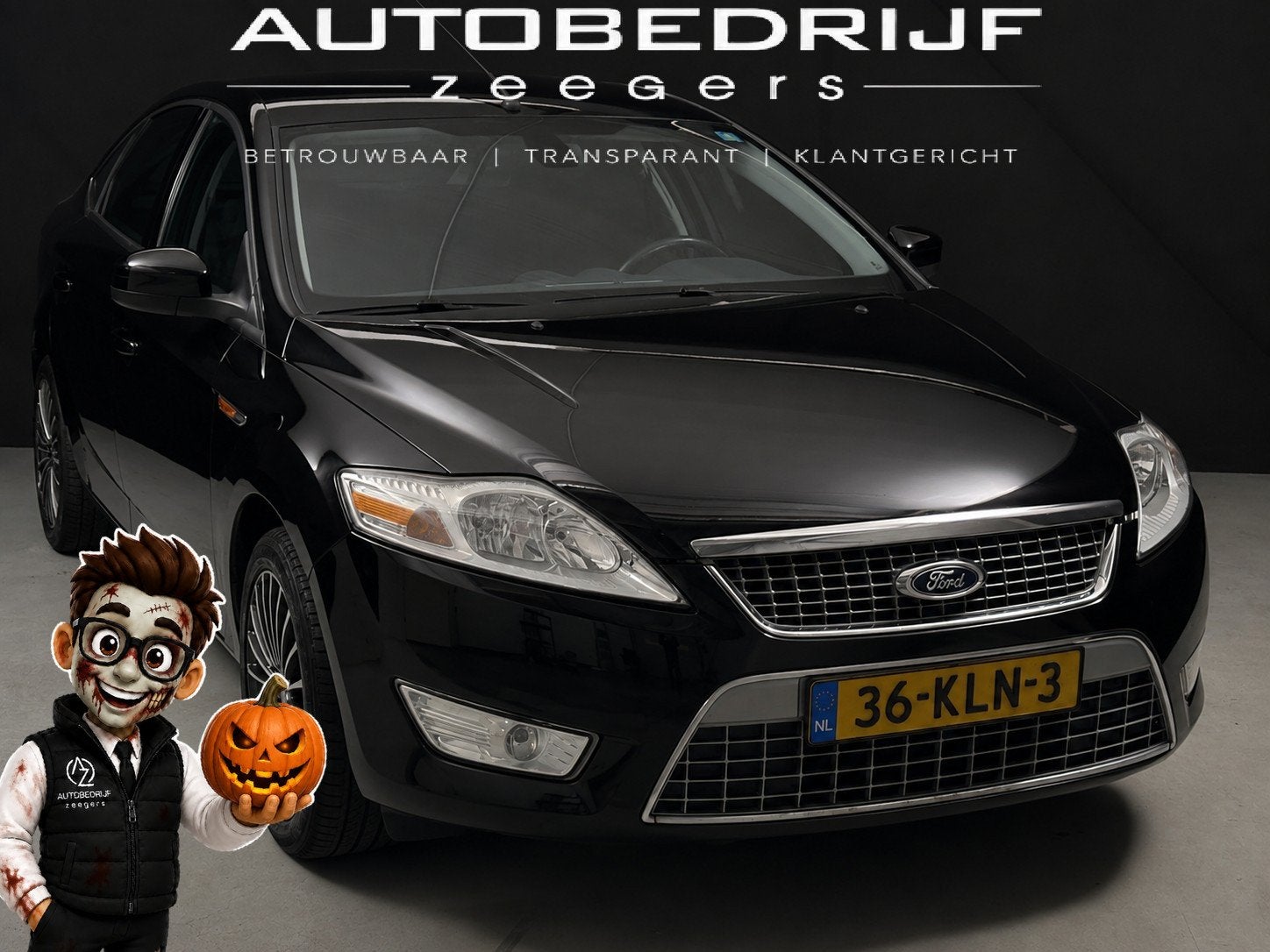 Ford Mondeo 2.0-16V Limited *Navi*CC* (bj 2010), Auto's, 4 cilinders, Zwart, Origineel Nederlands, Handgeschakeld