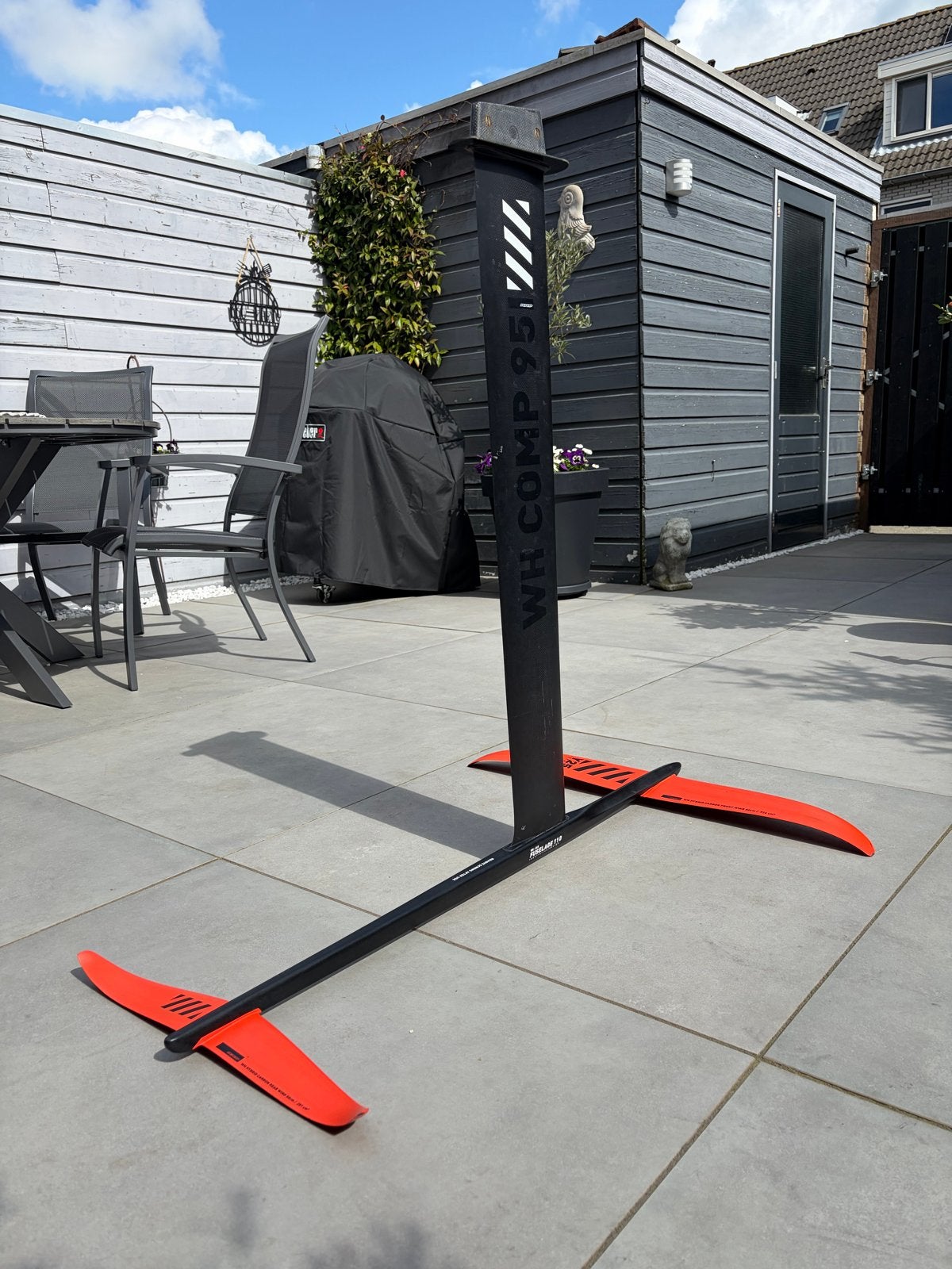 RRD WH Comp Carbon hydrofoil + Pocket Rocker board, Ophalen, Gebruikt, RRD, Complete set