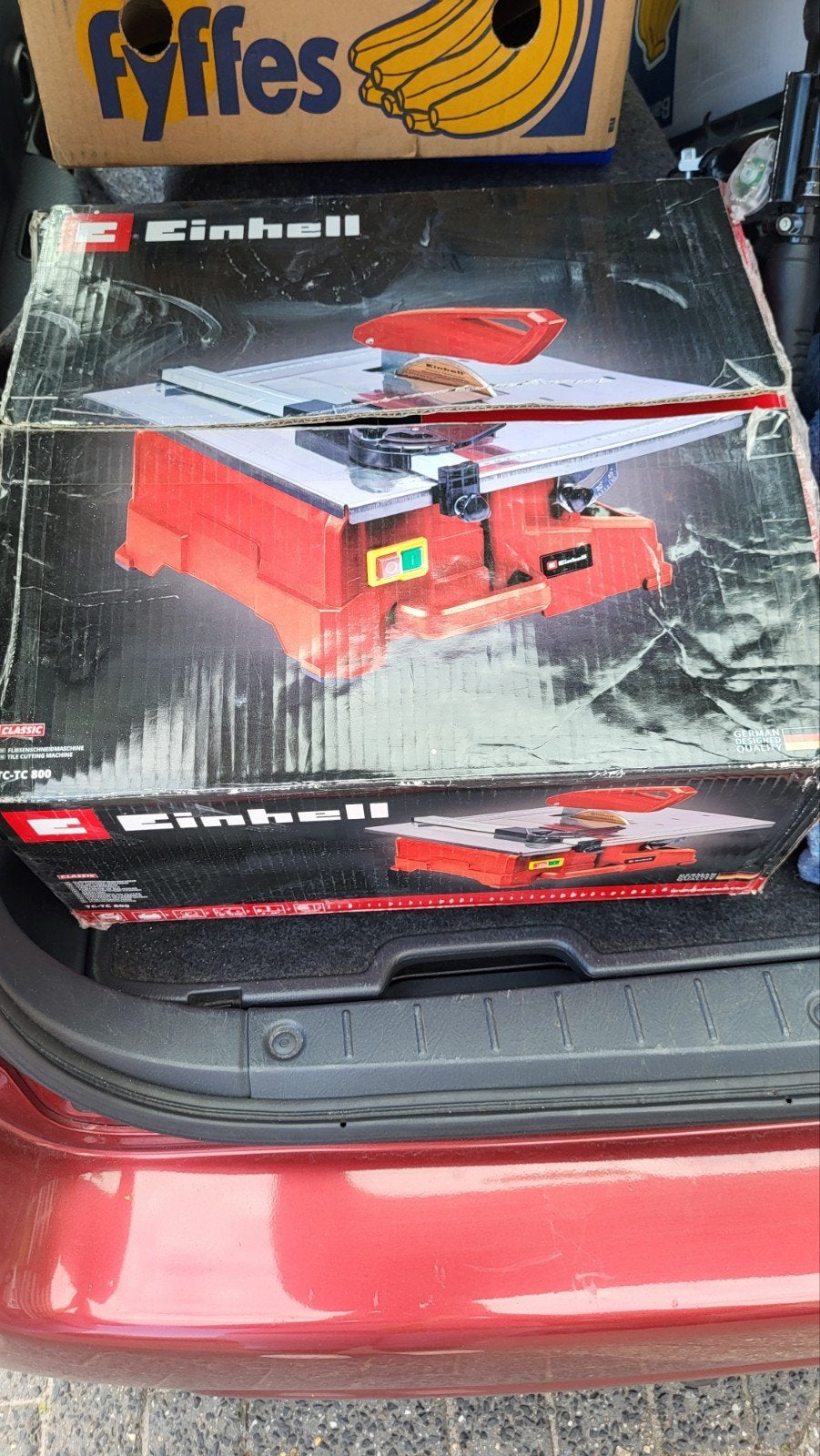 Huizen - Einhell tegelsnijder, Ophalen of Verzenden, Minder dan 600 watt, Decoupeerzaag, 30 tot 70 mm