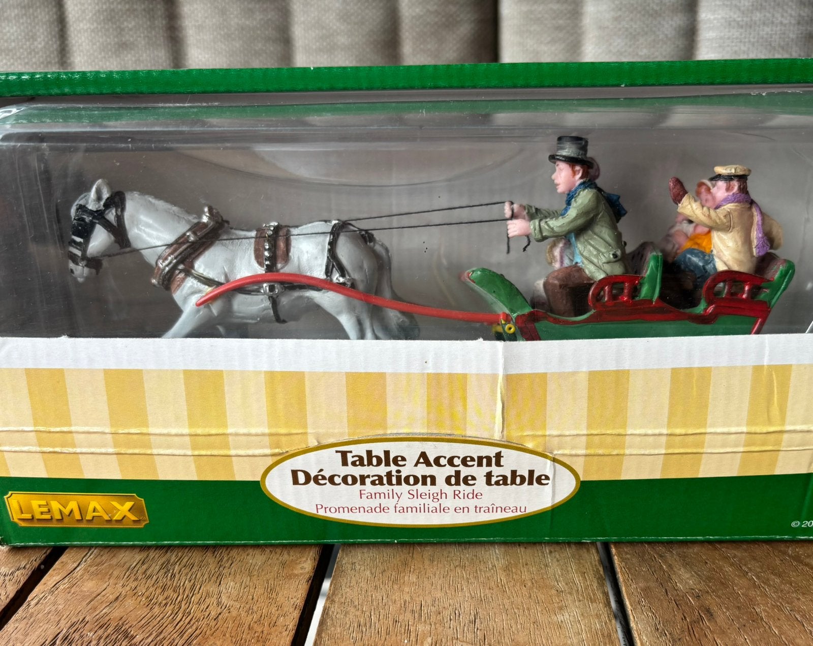 Lemax Family Sleigh Ride ( #83701), Diversen, Kerst, Ophalen of Verzenden, Zo goed als nieuw