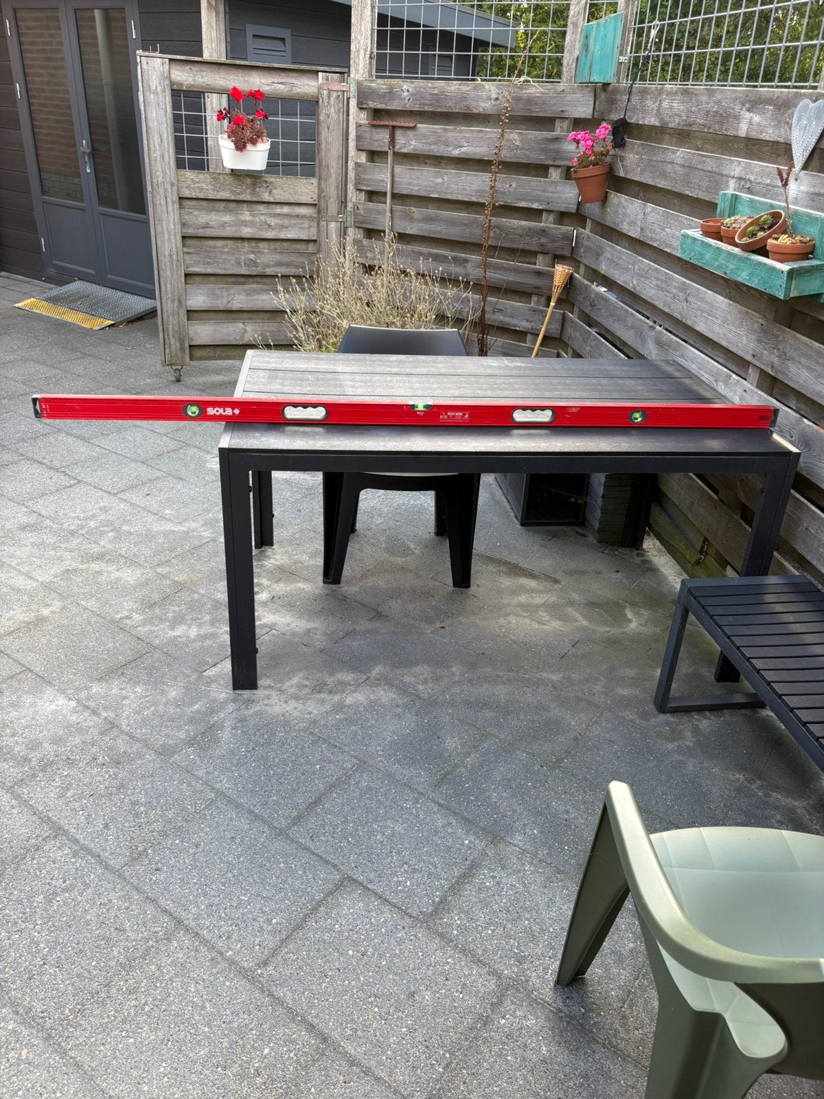 Sola big red 3 waterpas 200cm, Ophalen, Zo goed als nieuw, Overige typen, Minder dan 2 meter