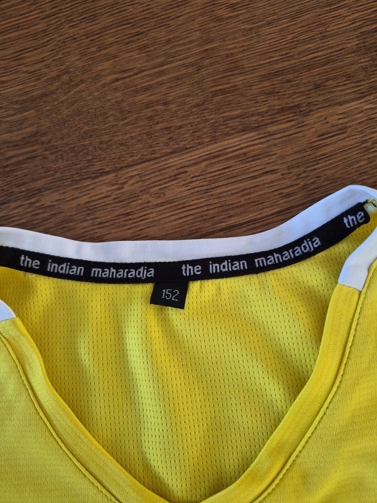 MHCD uit shirt maat 152, Ophalen, Geel, Overige typen, Indian maharadja