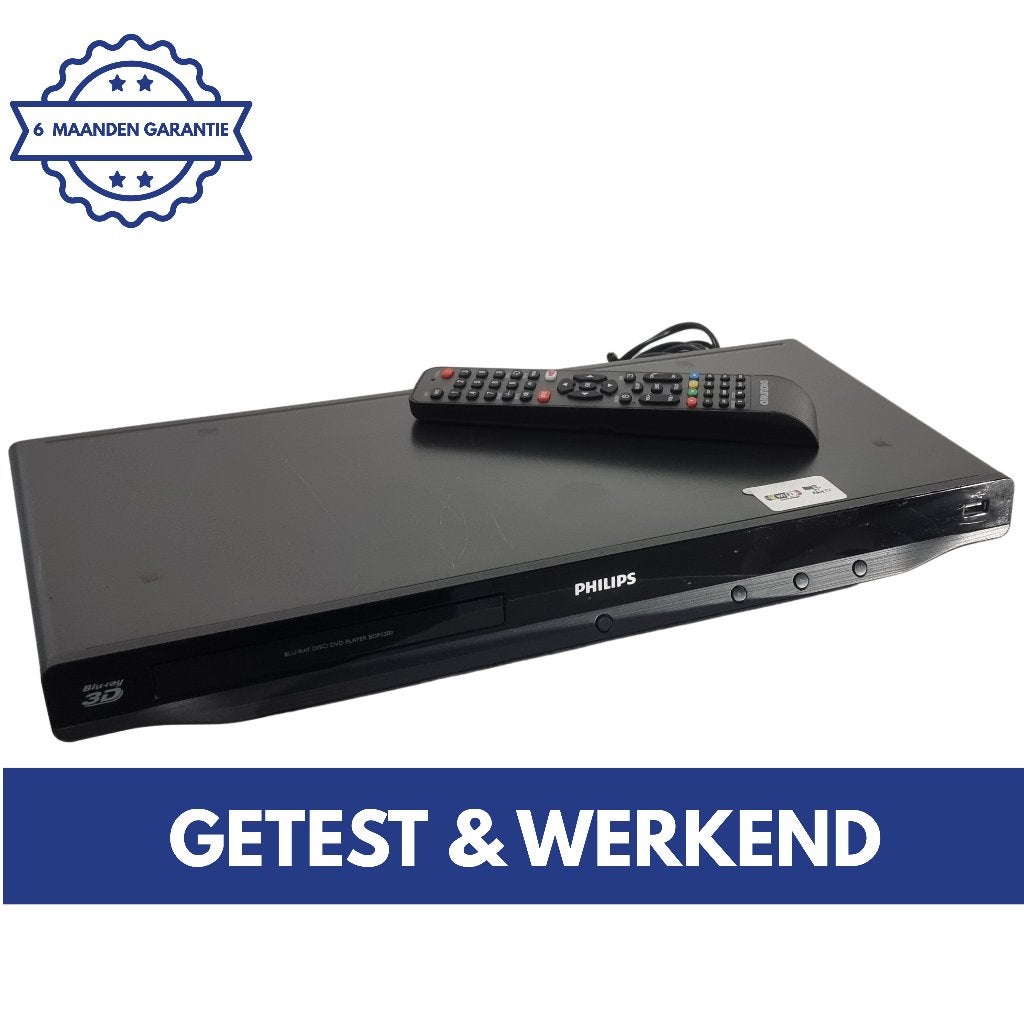 Philips BDP5200 | Blu Ray Speler | DVD Speler | Blu-ray, Philips, Verzenden, Philips, Zo goed als nieuw