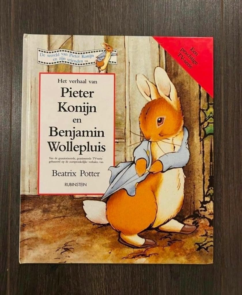 Pieter Konijn en Benjamin Wollepluis - Beatrix Potter, Ophalen of Verzenden, Zo goed als nieuw, Fictie algemeen, Voorleesboek