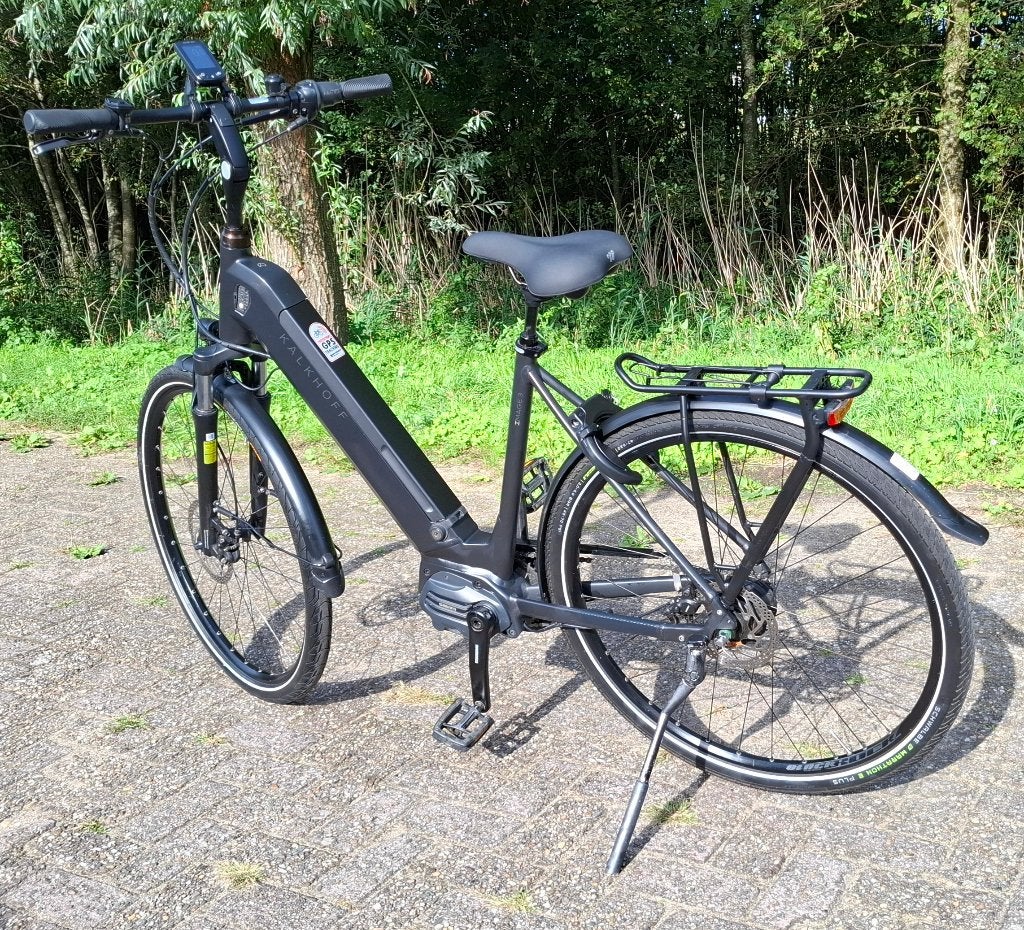 Nette elektrische Kalkhoff damesfiets/E-bike, 54 cm hoog✅️, Ophalen, 53 tot 56 cm, Versnellingen, Zo goed als nieuw