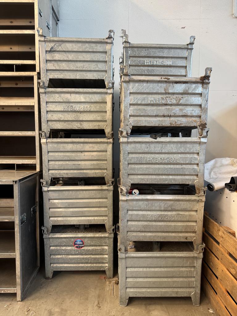 Beton bakken voor frames 15 stuks, Eén persoon