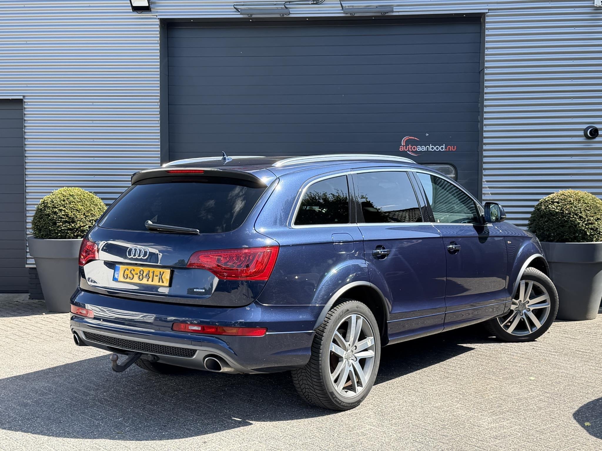 Audi Q7 3.0 TDI quattro Pro Line S 5+2 | Panoramadak | Camer, Auto's, Audi, Automaat, Euro 5, Zwart, Blauw