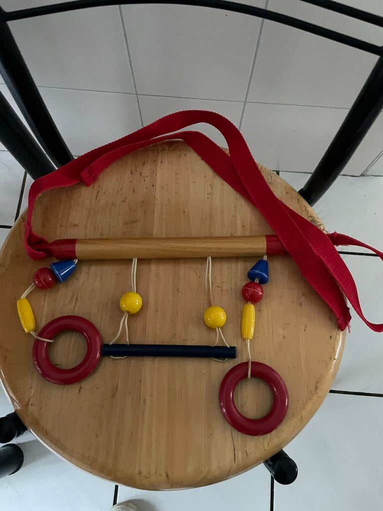 Vintaga houten boxspanner uit de jaren ‘60., Kinderen en Baby's, Boxen, Ophalen, Zo goed als nieuw