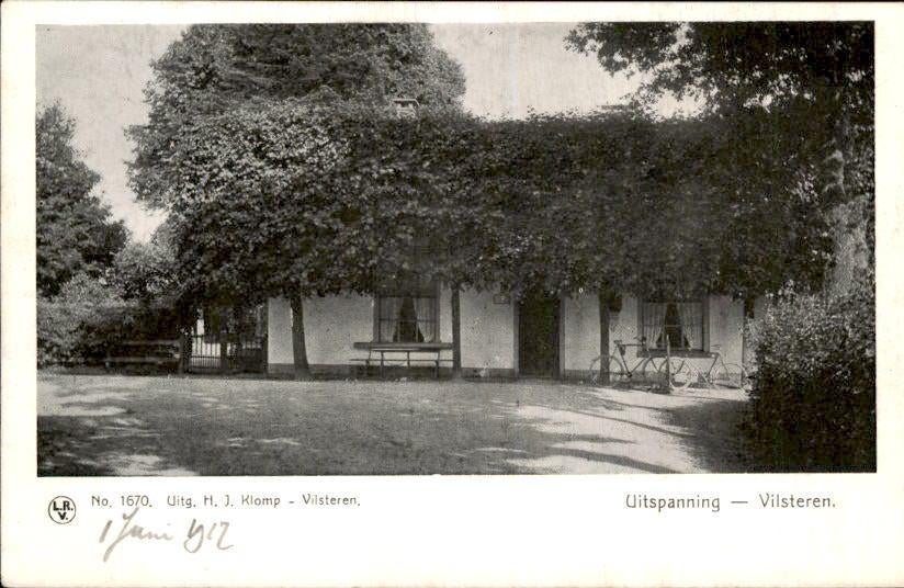 Vilsteren - Uitspanning, Ophalen of Verzenden, 1920 tot 1940, Gelopen, Overijssel