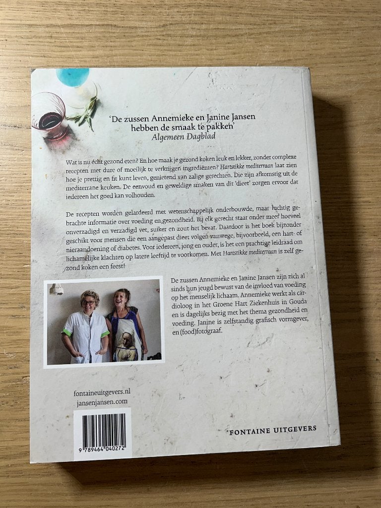 Hartstikke Mediterraan, Boeken, Ophalen of Verzenden, Zo goed als nieuw