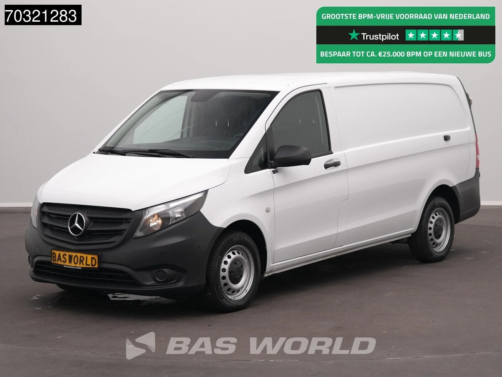 Mercedes Vito 114 Automaat L2H1 Cruise Camera Parkeersensore, Automaat, 136 pk, Gebruikt, Euro 6