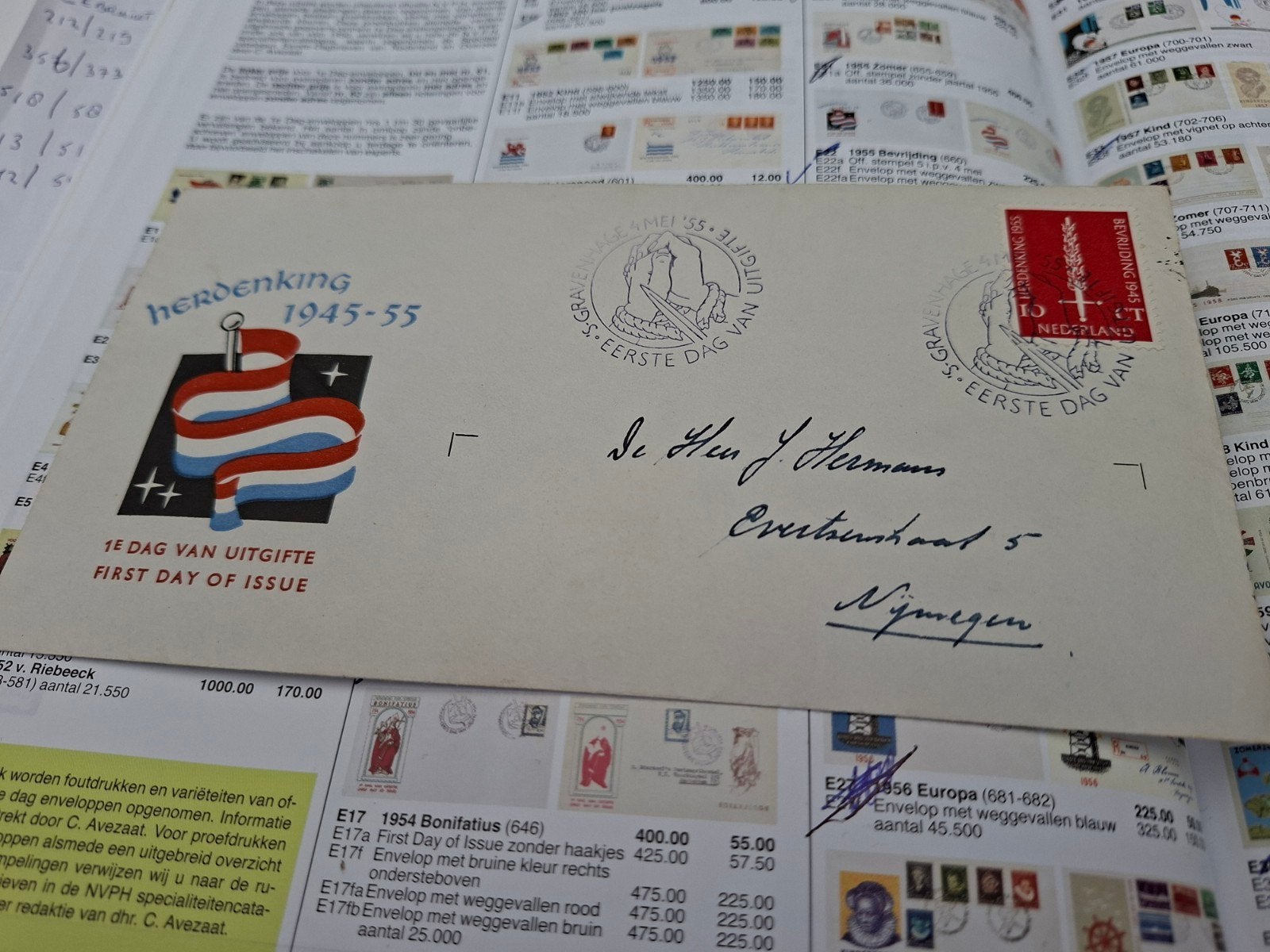 FDC E22 Bevrijding Nederland., Ophalen of Verzenden, Nederland