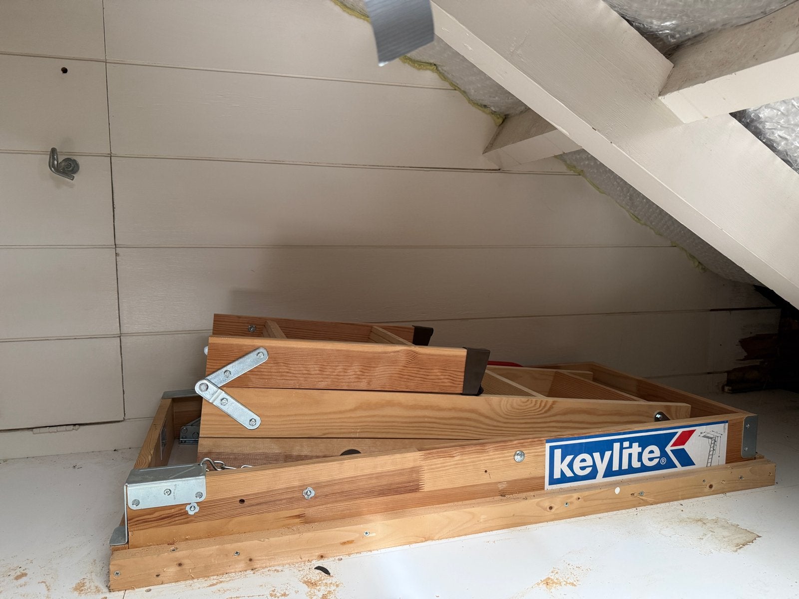 Keylite Vlizotrap - Zo goed als nieuw, Doe-het-zelf en Verbouw, Ladders en Trappen, Ophalen, Trap, Zo goed als nieuw, Opvouwbaar of Inschuifbaar