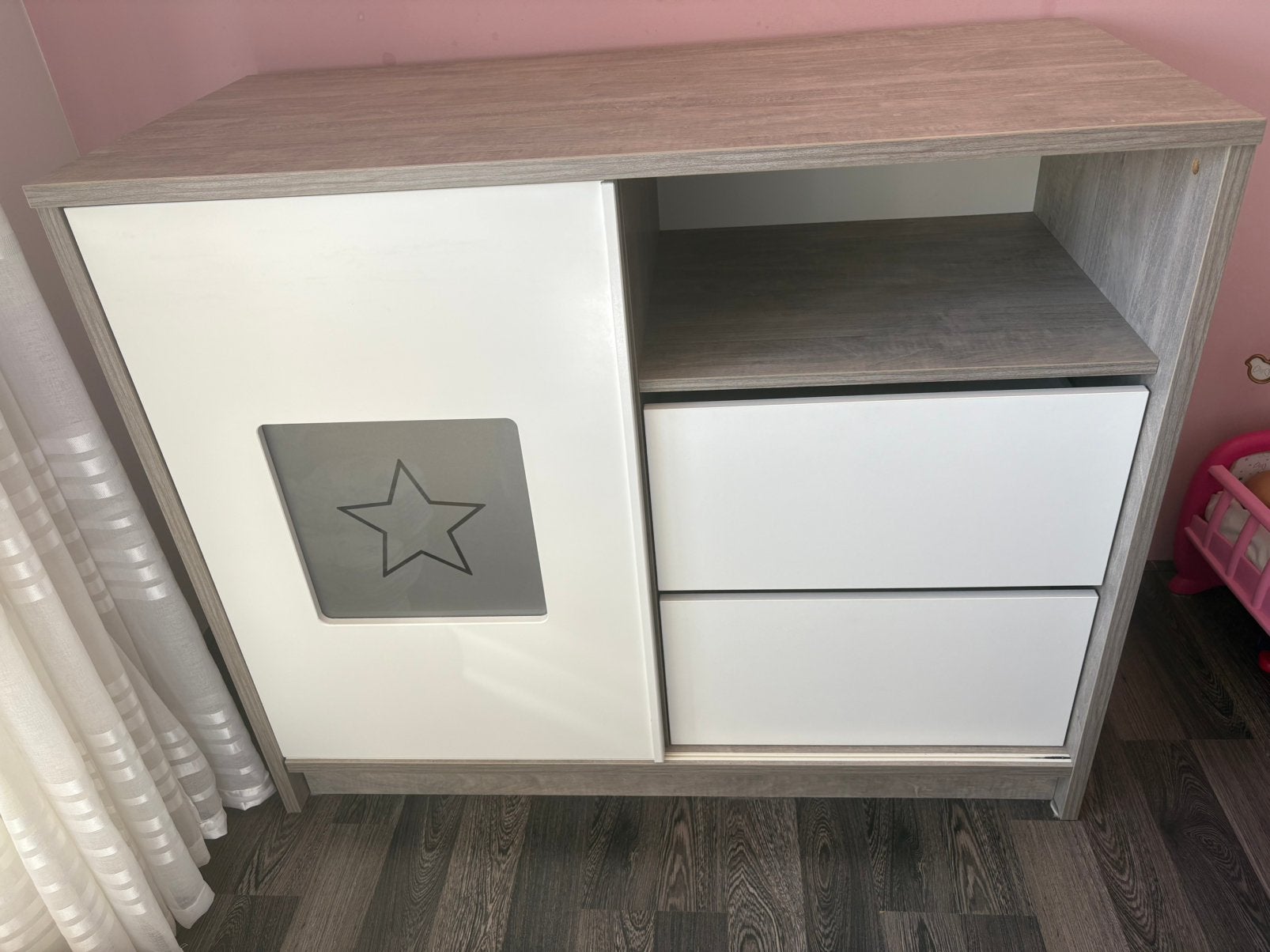 Commode en kastje - eco star, Ophalen, Gebruikt, 50 tot 70 cm, 100 cm of meer