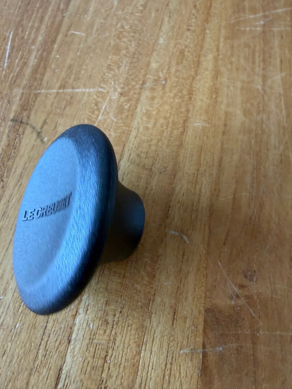 Le Creuset dekselknop zwart, Overige typen, Nieuw, Zwart, Metaal