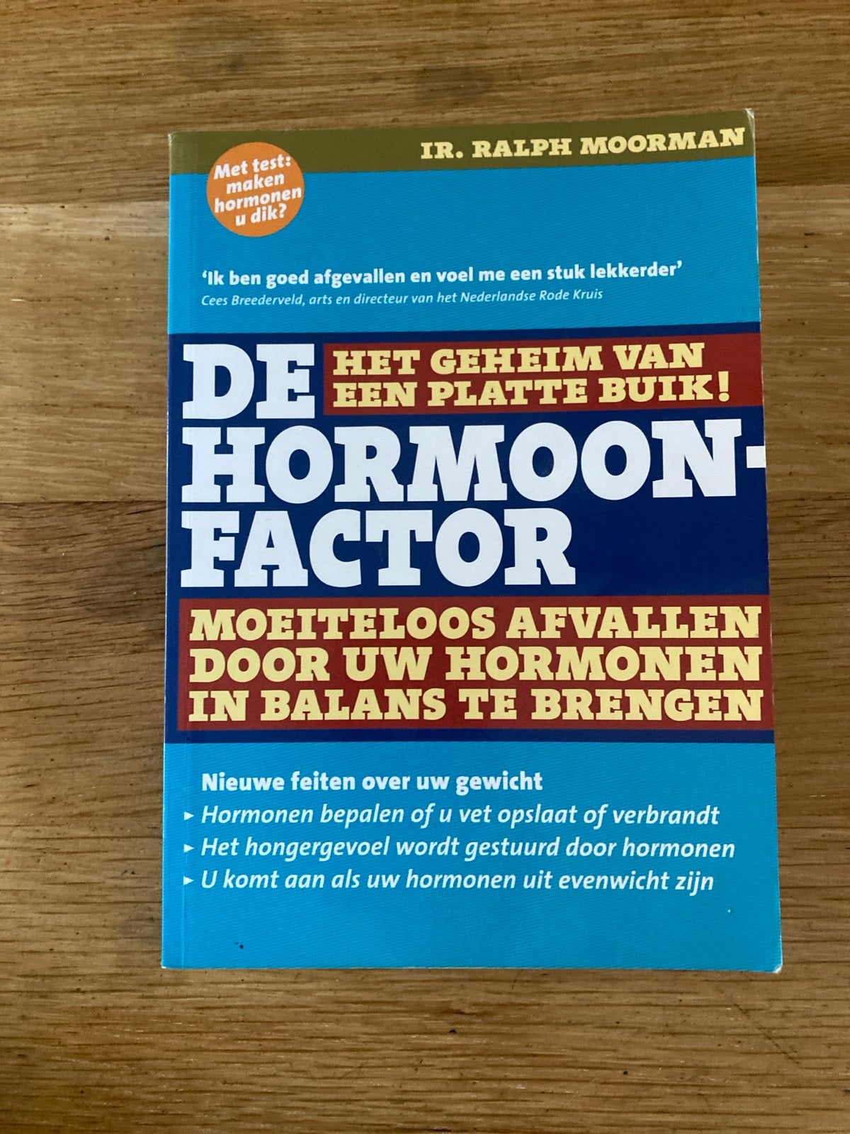 Het Hormoonfactor: Moeiteloos afvallen door hormonen, Boeken, Ophalen of Verzenden, Zo goed als nieuw, Dieet en Voeding