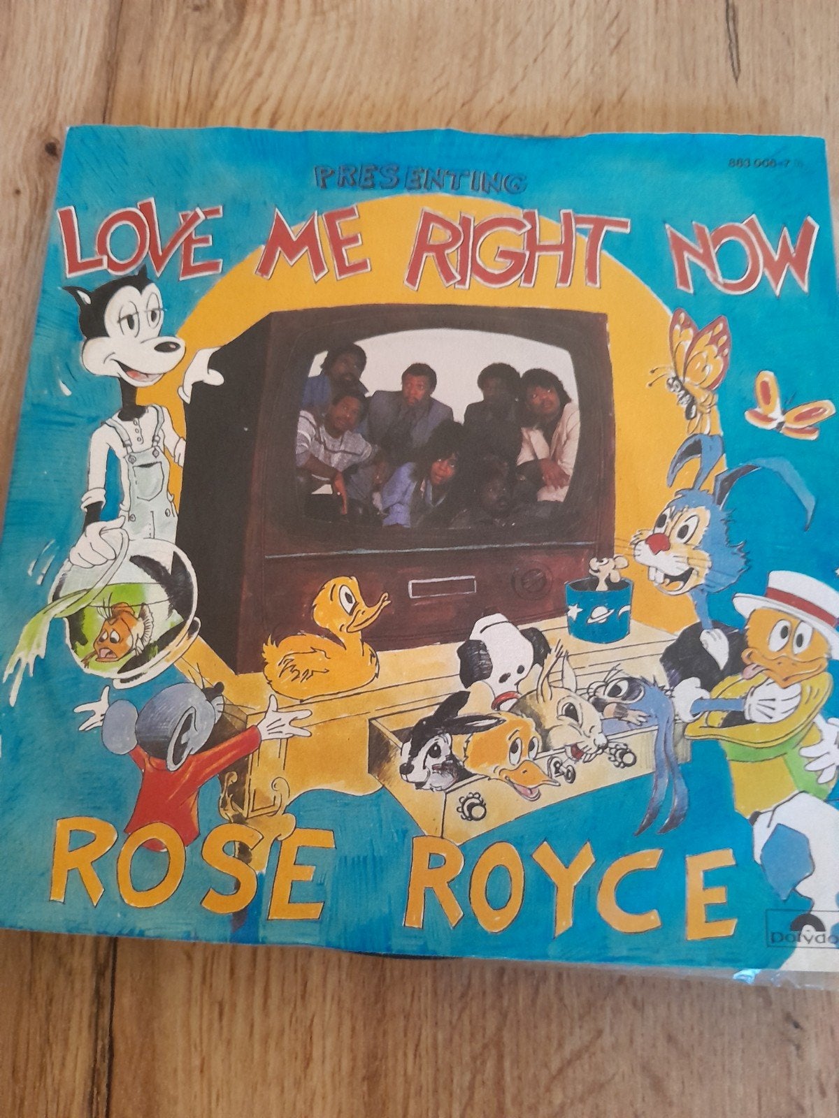 Rose royce 7 inch love me right now, Ophalen of Verzenden, Zo goed als nieuw, Pop