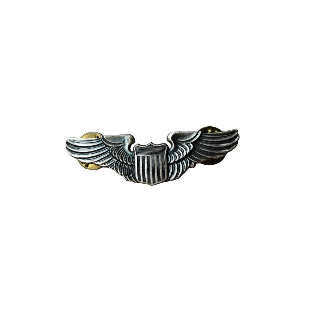 WWII-Era USAAF Pilot Wing German Made Assmann, Verzamelen, Militaria | Tweede Wereldoorlog, Ophalen of Verzenden, Amerika, Embleem of Badge