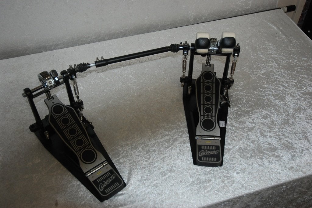 Cadeson Dubbel basdrum pedaal   <26261372>, Gebruikt, ., Drums of Percussie, Ophalen of Verzenden