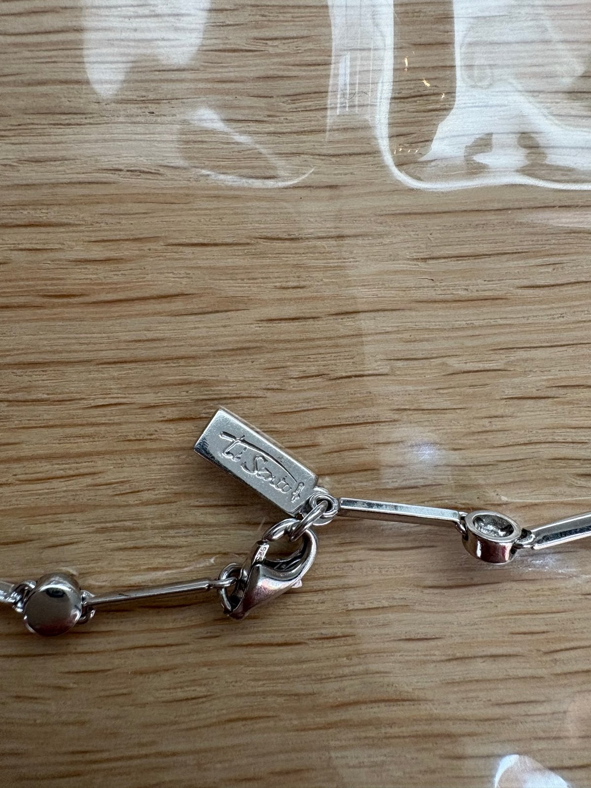 TI SENTO Milano 925 zilveren multicolor ketting, Ophalen of Verzenden, Zo goed als nieuw, Zilver, Met kristal