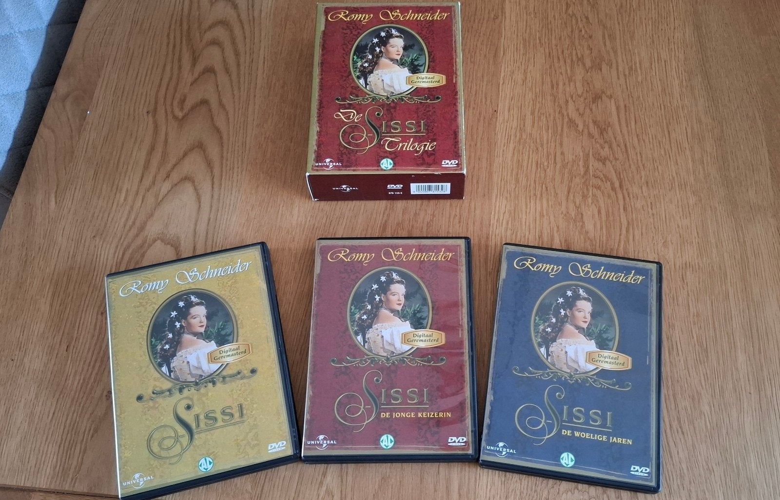 Complete Sissi Trilogie DVD - Romy Schneider Klassiekers, Ophalen, Gebruikt, Nederlands, Duits