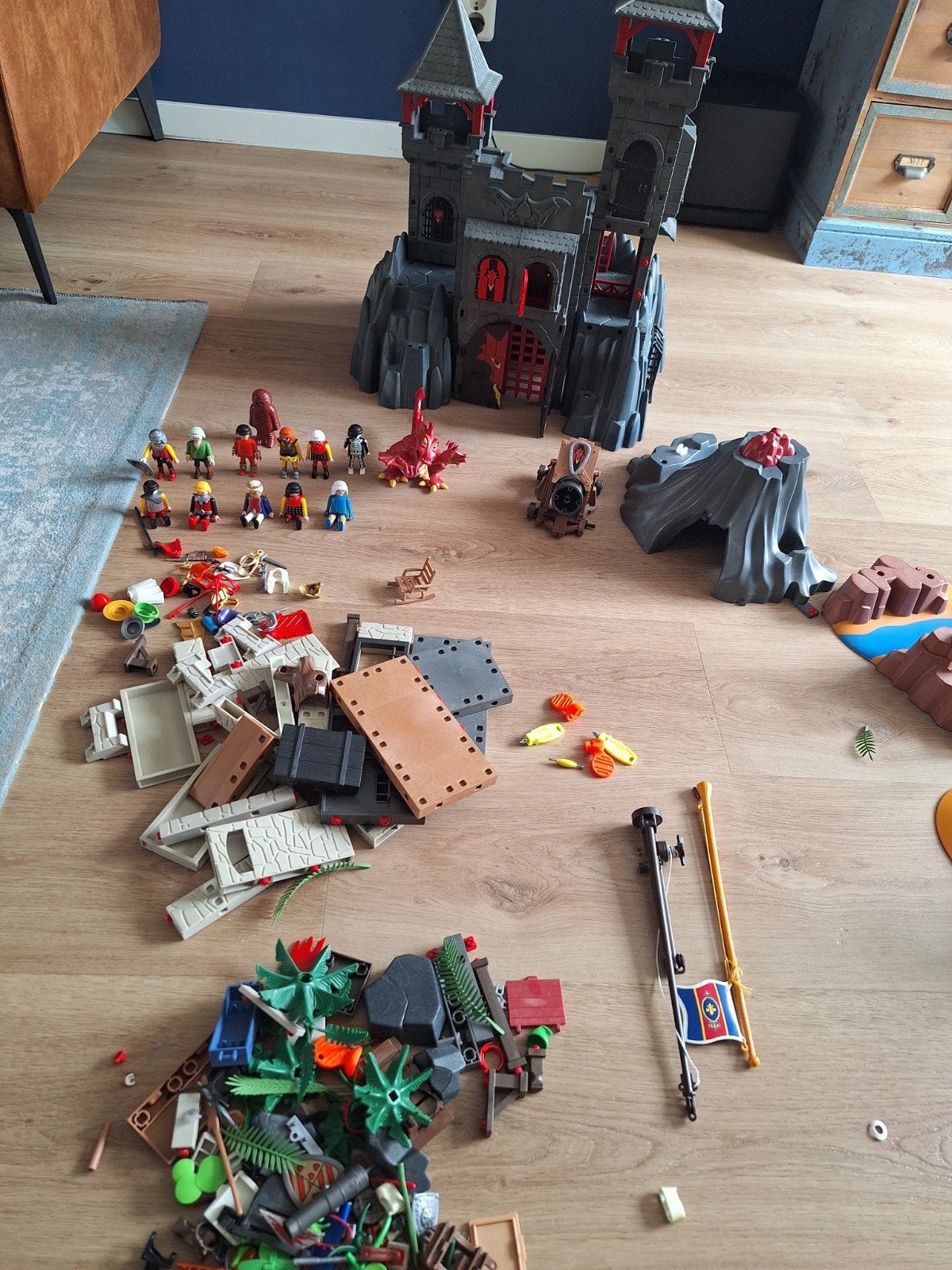 Playmobil Kasteel met accessoires en figuren, Ophalen of Verzenden