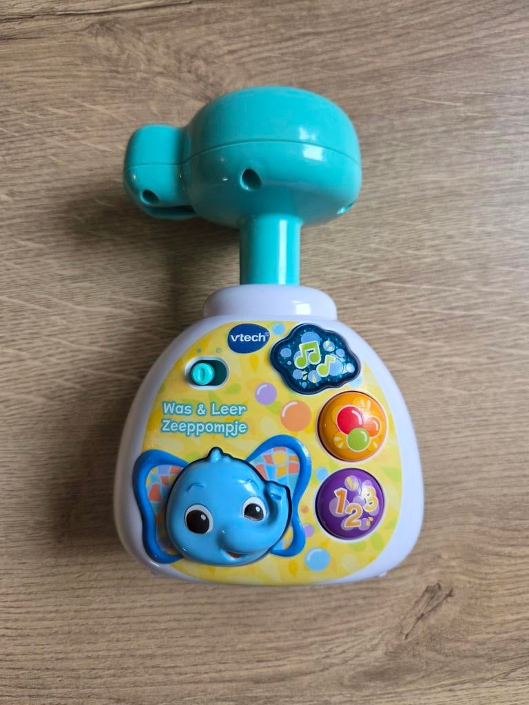 VTech Was & Leer Zeeppompje - Interactief Bad Speelgoed, Ophalen, Zo goed als nieuw, 6 maanden tot 2 jaar