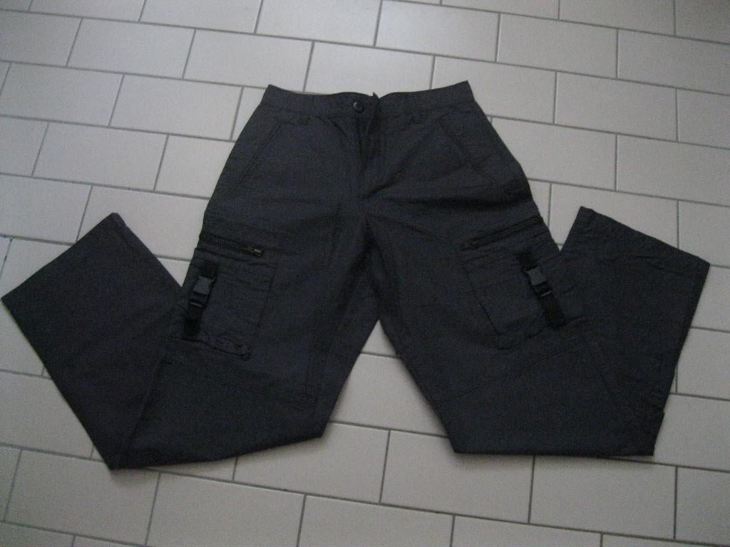 maat S, 1 donkergrijze Image broek, Kleding | Dames, Image, Ophalen of Verzenden, Zo goed als nieuw, Maat 36 (S)
