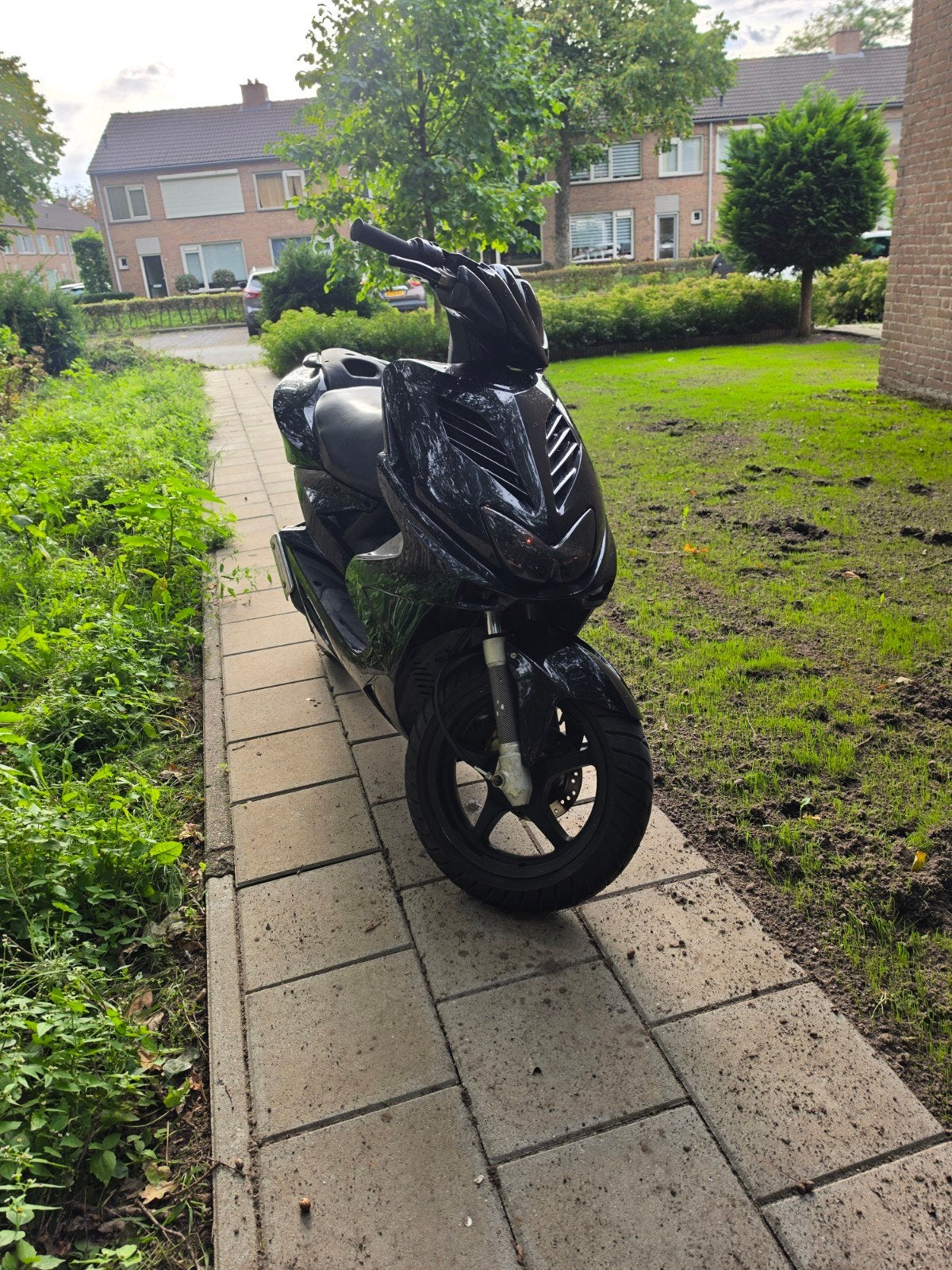 Yamaha Aerox Scooter - Zwart, 2006, Tweetakt, Gebruikt, Aerox, Maximaal 45 km/u