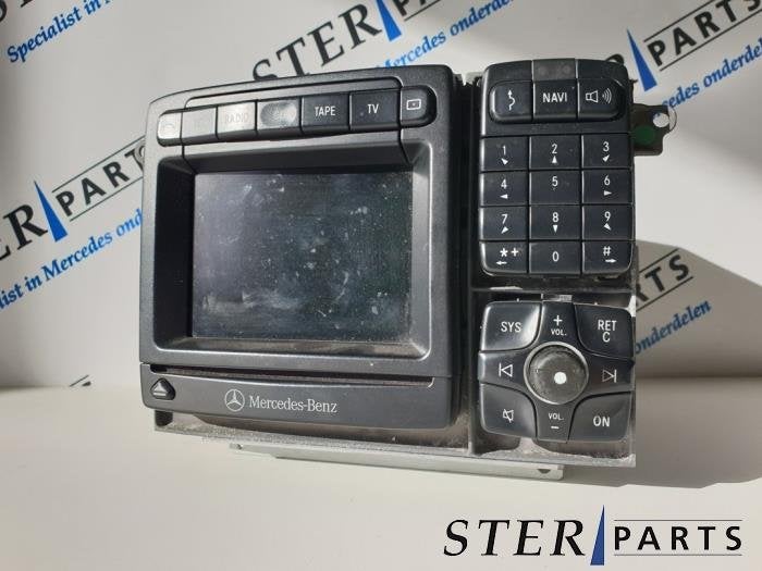 Navigatie Systeem van een Mercedes S-Klasse, Gebruikt, -, Ophalen of Verzenden, -
