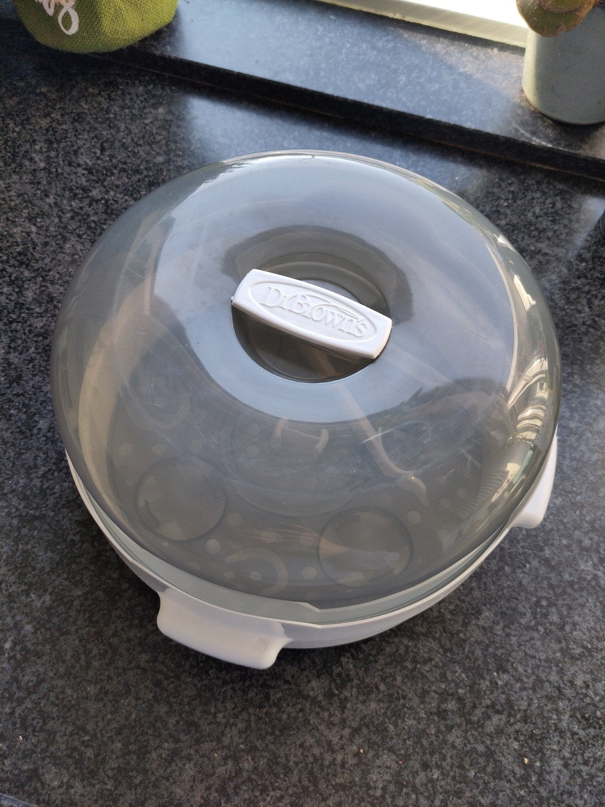 Dr. Brown's Natural Flow magnetron stoomsterilisator, Kinderen en Baby's, Ophalen of Verzenden, Gebruikt, Sterilisator, Dr. Brown's