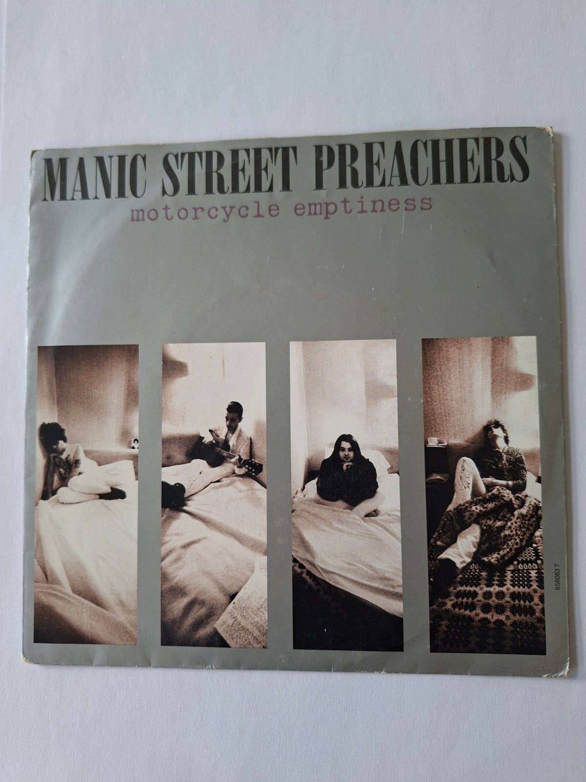 Manic Street Preachers - Motorcycle Emptiness 7 inch vinyl, Gebruikt, 7 inch, EP, Rock en Metal