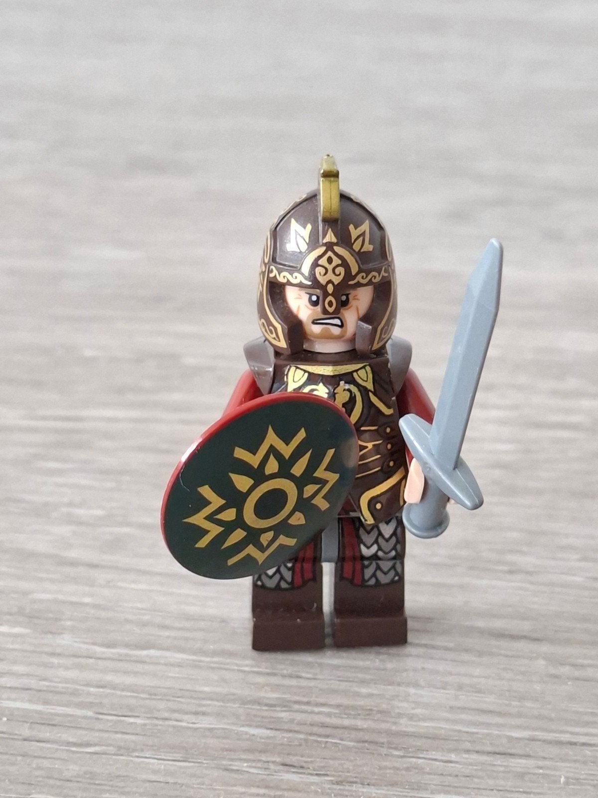 LEGO Minifiguur LOR021 King Theoden Lord of the Rings Hobbit, Overige thema's, Lego, Nieuw, Ophalen of Verzenden