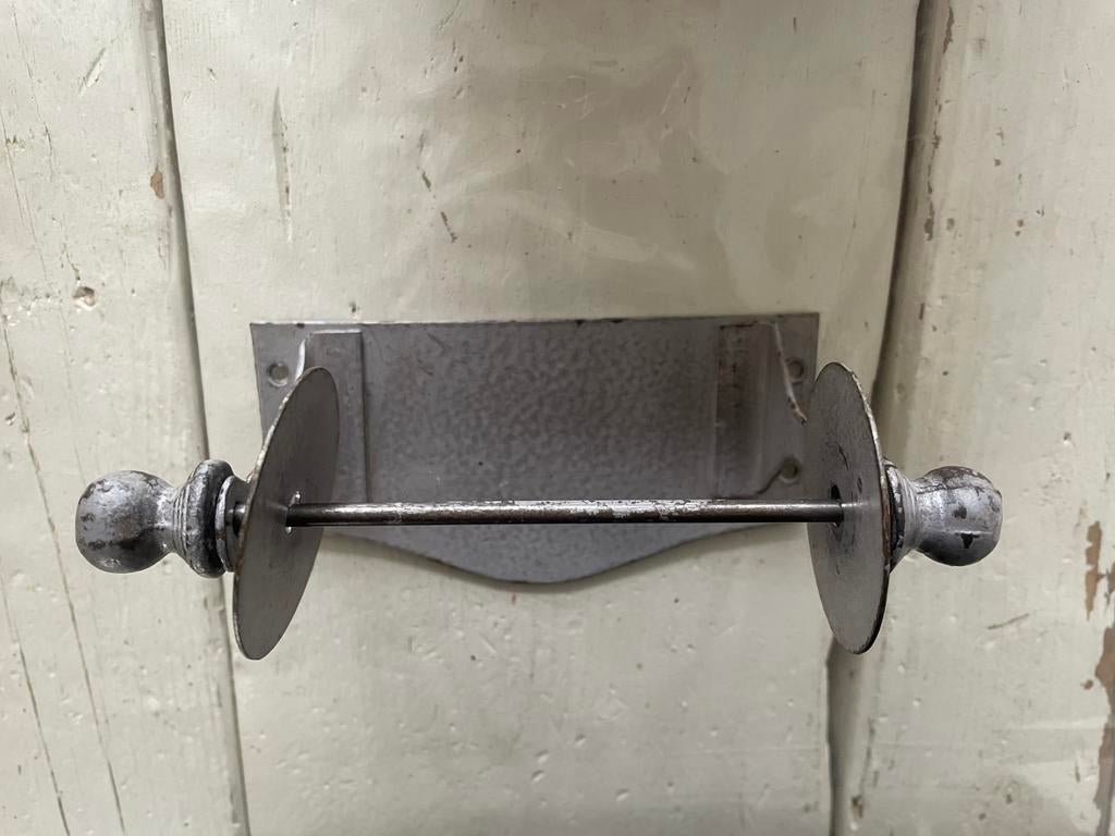 Toiletrolhouder / wc-rolhouder industriële stijl / landelijk, Ophalen of Verzenden, Zo goed als nieuw