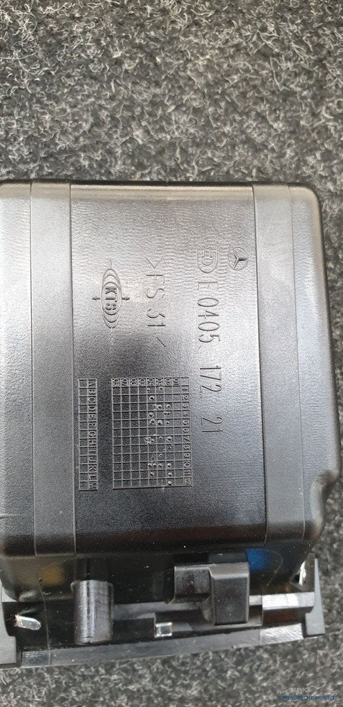 Asbak W209 Mercedes niet gerookt E040517221 origineel 2002 /, Gebruikt, Mercedes-Benz AG, Mercedes-Benz, Ophalen of Verzenden