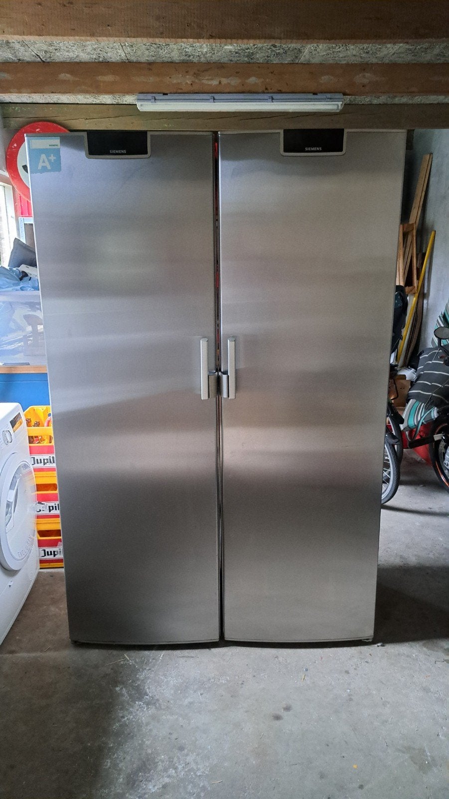Siemens Koelkast en Vriezer met defect, Ophalen, 200 liter of meer, 60 cm of meer, Met aparte vriezer