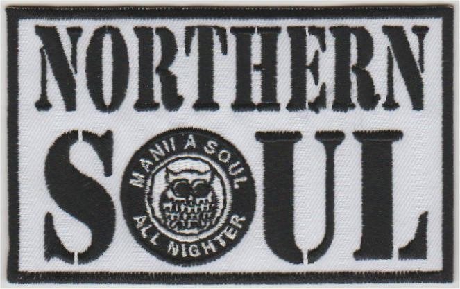 Northern Soul patch embleem #2, Verzenden, Nieuw, Kleding