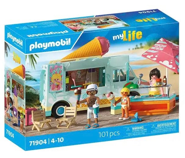 NIEUW Playmobil grote ijswagen met surfshop 71904, Ophalen of Verzenden, Nieuw