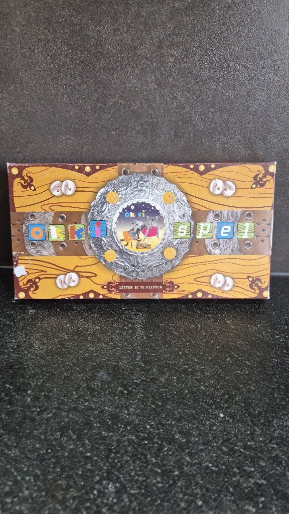 Letter je te Pletter, Okki letterspel, compleet. 6B15, Tweedehands verkoop, Tweedehands verkoop, Gebruikt, Ophalen of Verzenden