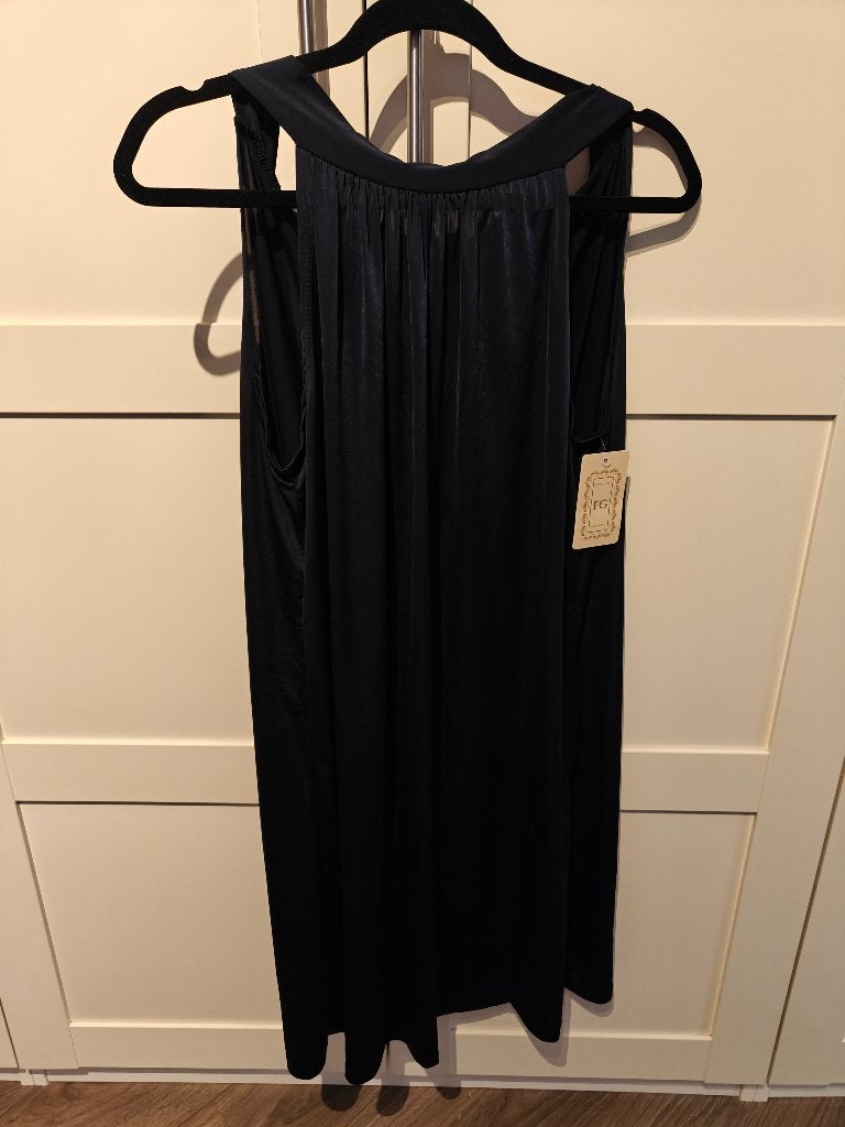 Halterjurkje Cocktailjurkje jurkje donkerblauw NIEUW 1maat, Blauw, Pronto Moda, Nieuw, Ophalen of Verzenden