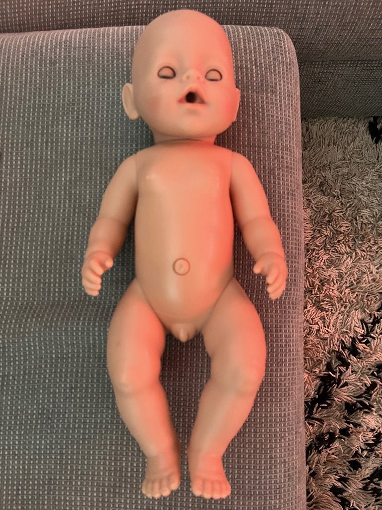 Baby Born pop jongen, Ophalen of Verzenden, Zo goed als nieuw, Babypop